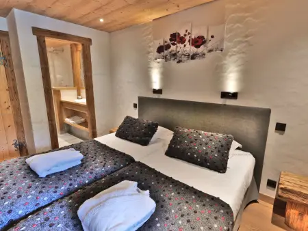 Appart 5 pièces 151m² sauna, hammam, jacuzzi au Grand-Bornand : photo 15