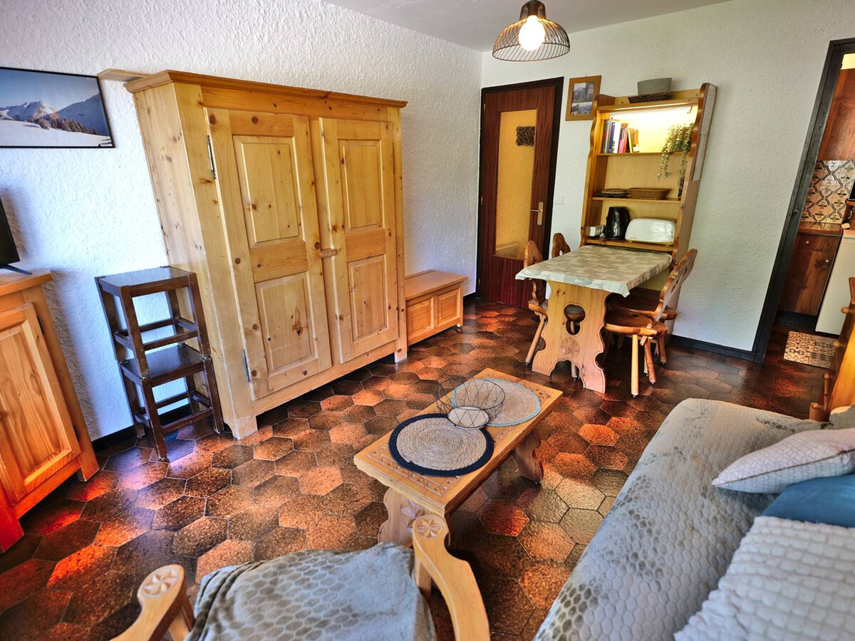 Studio ski aux pieds au Grand-Bornand, balcon et garage - Photo 13