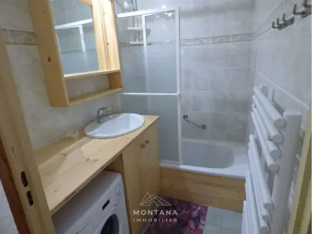 Studio rénové esprit montagne - 4 personnes : photo 7