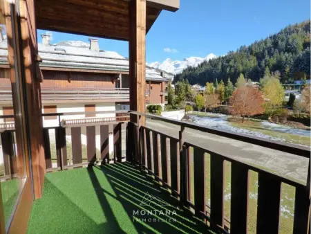3 pièces + mezzanine 70m² balcon sud, 1km des pistes : photo 12