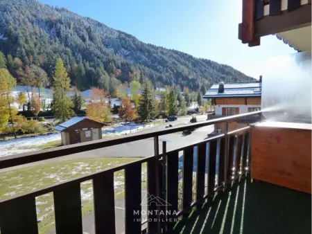3 pièces + mezzanine 70m² balcon sud, 1km des pistes : photo 13