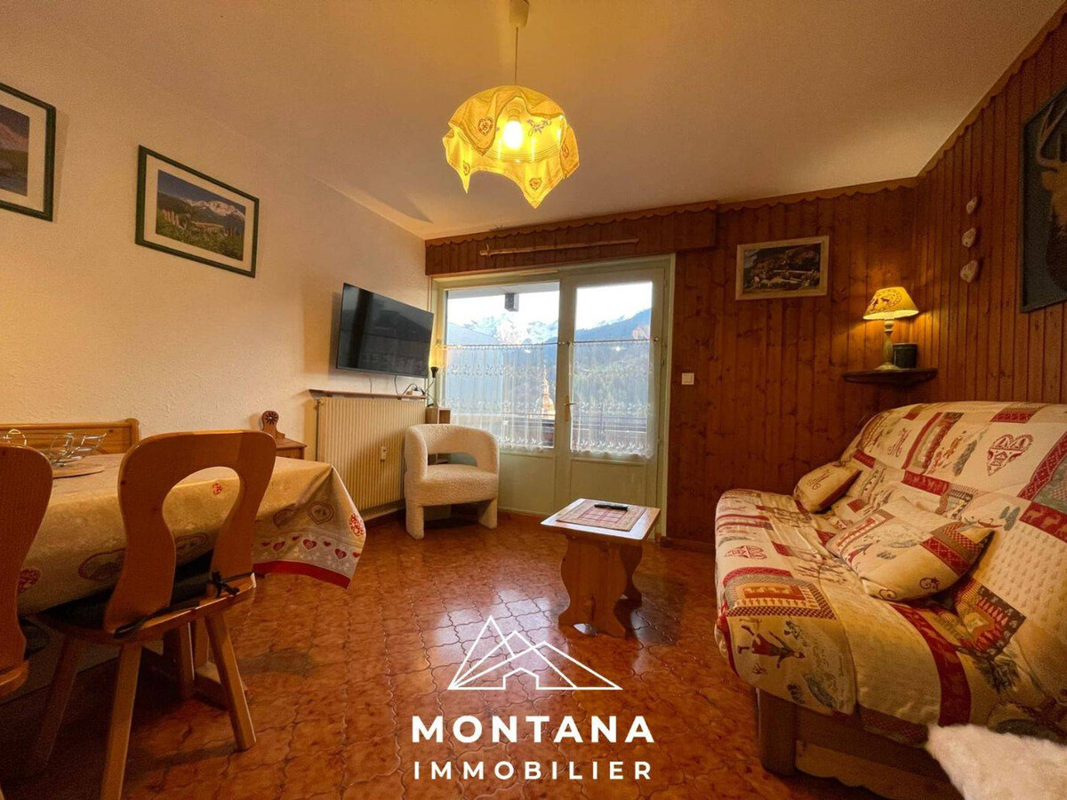 Studio montagnard 25m² ski bus au pied à Le Grand-Bornand - Photo 3