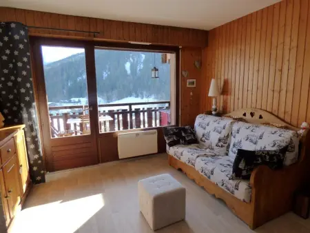 Location appartement à Le Grand Bornand, Studio + Cabine 27m² Sud - 4 pers, Grand Bornand, balcon, proche commerces et pistes