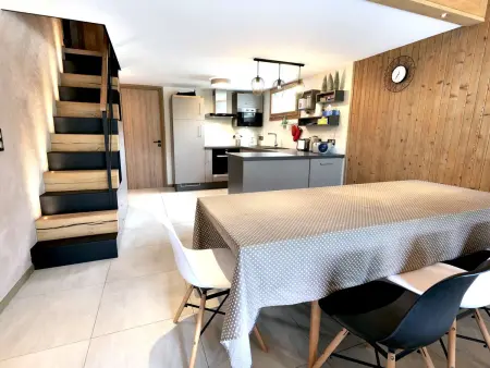 Appartement 8 pers. au Grand-Bornand, balcon vue Aravis : photo 2