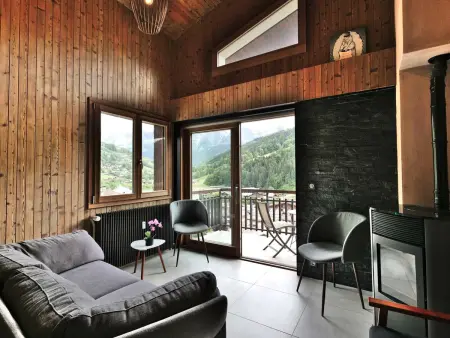 Appartement 8 pers. au Grand-Bornand, balcon vue Aravis : photo 3