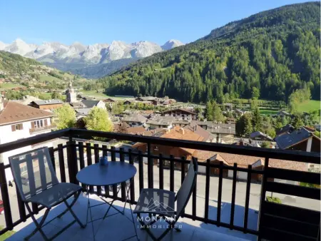 Appartement 8 pers. au Grand-Bornand, balcon vue Aravis : photo 13