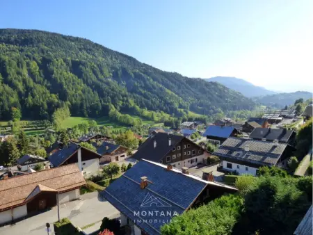 Appartement 8 pers. au Grand-Bornand, balcon vue Aravis : photo 16