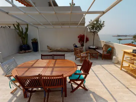 3 pièces climatisé, terrasse 50m² vue mer à Menton : photo 12