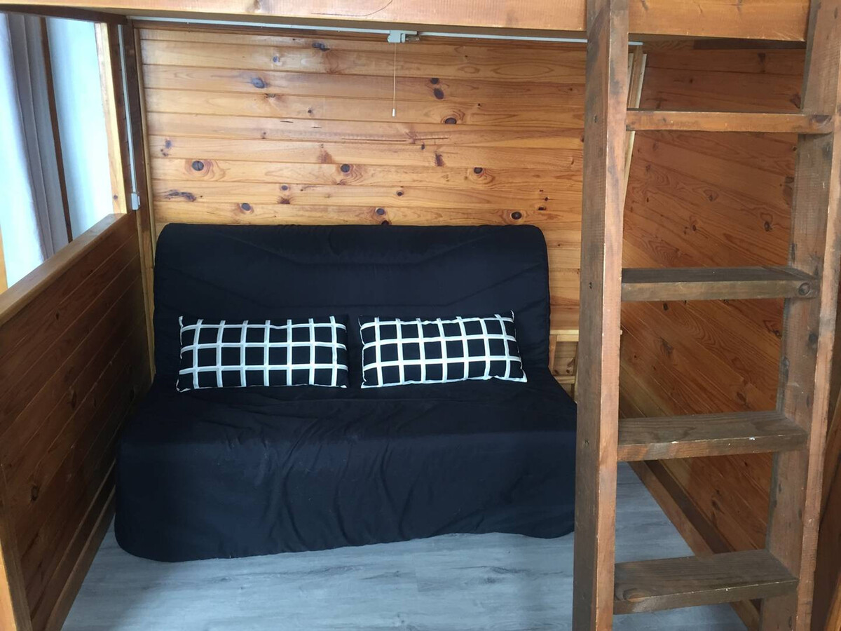 Studio 4 pers. Arette, accès direct pistes et parking gratuit - Photo 3