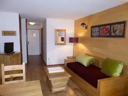 Studio 28 m² Brides-les-Bains, balcon Est, 4 pers. : photo 4