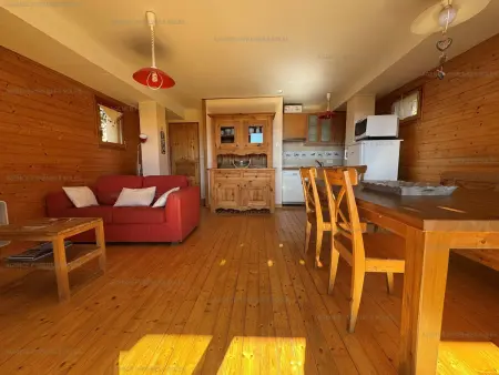 F4 bas de chalet avec terrasse vue lac aux Angles : photo 3