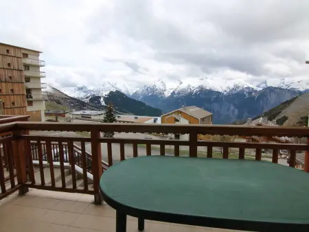 2 pièces balcon Sud, 30 m du télésiège, Vieil Alpe : photo 2