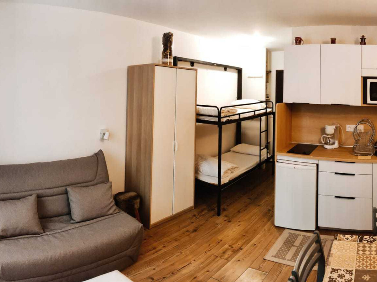 Studio 4 pers. pied des pistes, grand balcon La Joue du Loup - Photo 1