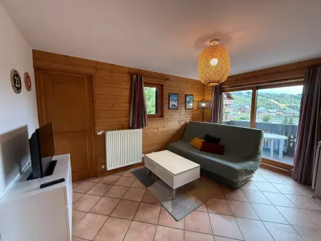 Location appartement à Les Saisies, Appartement T3 aux Saisies, 6 pers, parking inclus