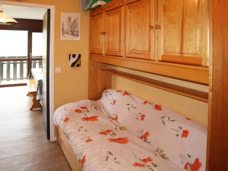 Grand studio 5 pers. aux Orres, vue lac et balcon Sud-Ouest : photo 6