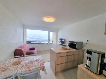Location appartement à Saint Michel de Chaillol, Charmant Studio Rénové 4 Pers, Balcon Sud, Proche Station