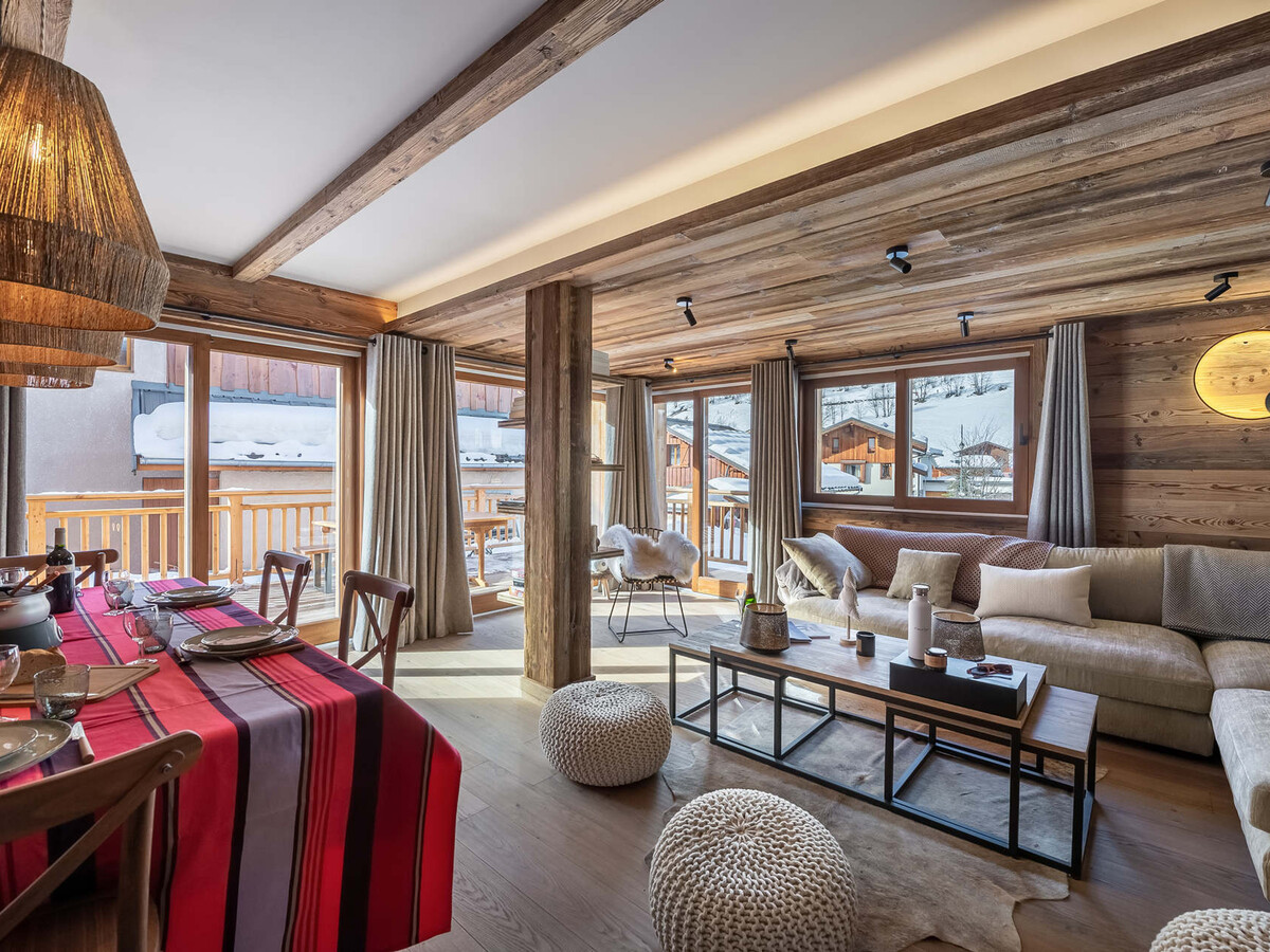 Appartement 105m² 4 chambres, 300m des pistes - Photo 2