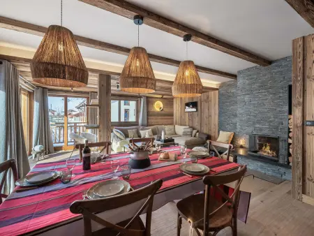 Location appartement à Saint Martin de Belleville, Appartement spacieux proche pistes pour 10 personnes