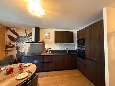 Appartement 52m² centre Les Gets, terrasse et garage : photo 4