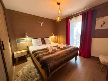 Appartement 52m² centre Les Gets, terrasse et garage : photo 8