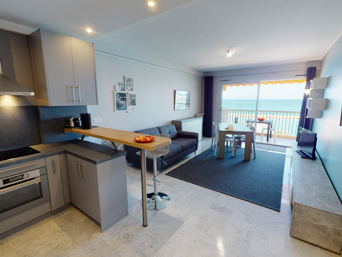 Appartement 2P Menton, terrasse face mer et parking - Photo 4