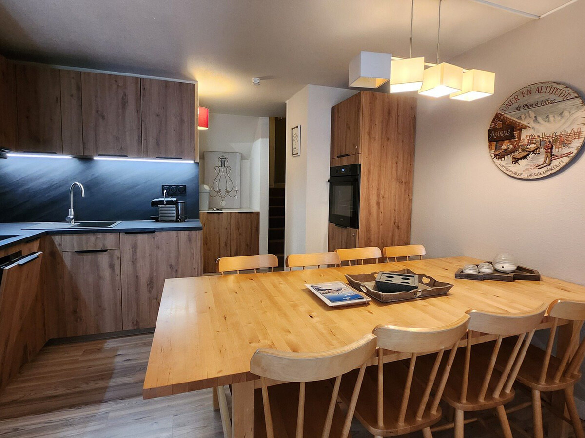 Triplex rénové 7 pers à Avoriaz, terrasse sud et casier skis - Photo 3