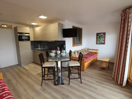 Appartement 42m² avec balcon sud-ouest à Avoriaz : photo 4