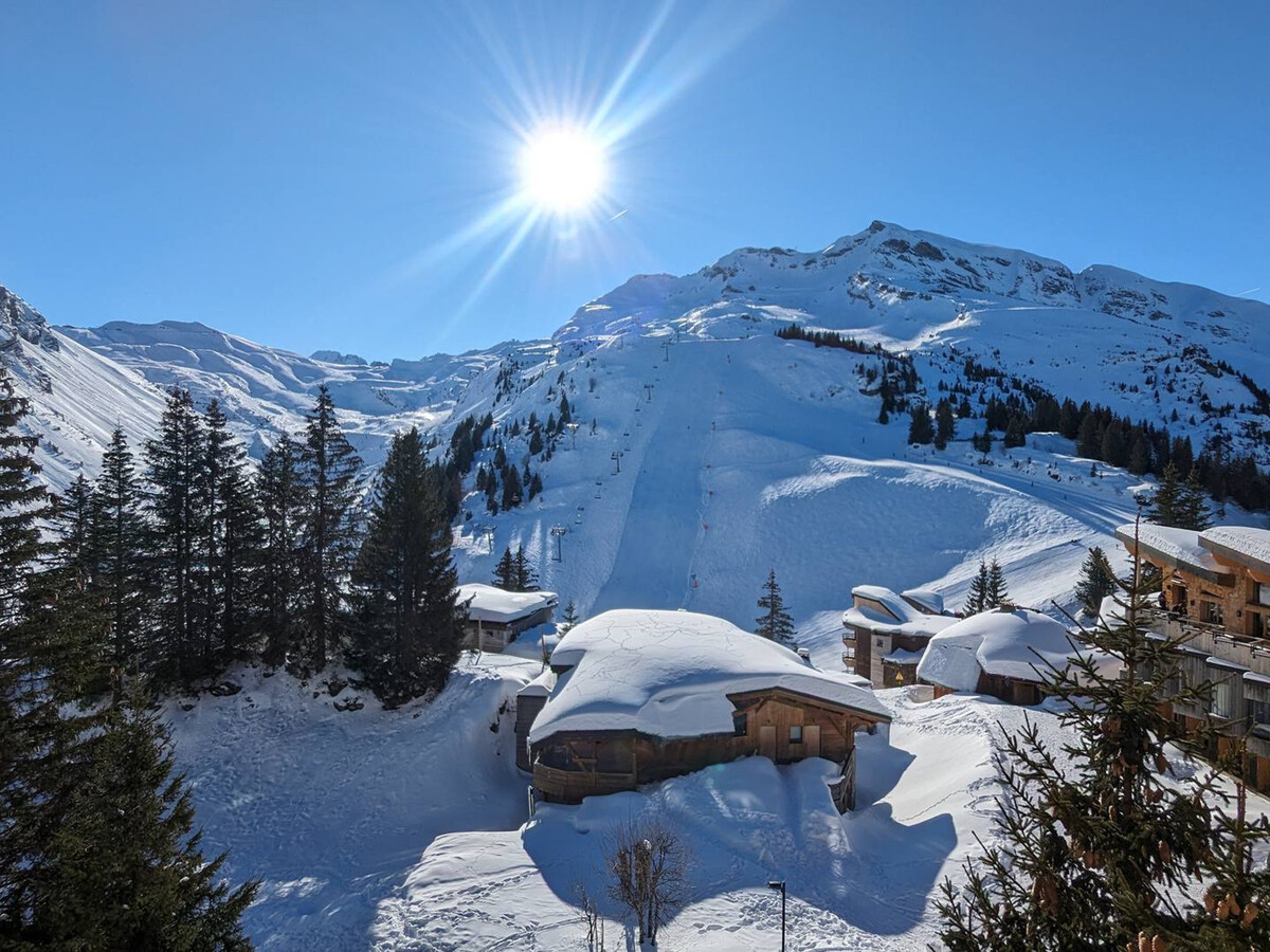 Studio 6 pers Avoriaz, vue domaine skiable, balcon sud - Photo 9