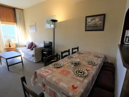 Triplex 8 pers Avoriaz, balcon sud, vue vallée : photo 2