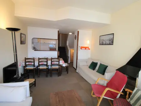 Triplex 8 pers Avoriaz, balcon sud, vue vallée : photo 3
