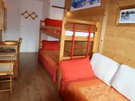 Appartement 2 pièces rénové Avoriaz, balcon vue domaine skiable : photo 7
