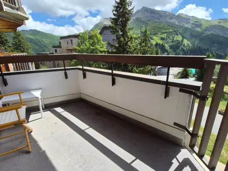 Appartement 2 pièces rénové Avoriaz, balcon vue domaine skiable : photo 9