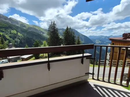 Appartement 2 pièces rénové Avoriaz, balcon vue domaine skiable : photo 10