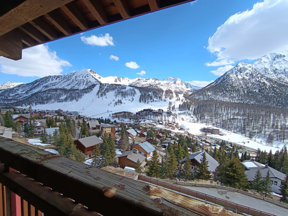 Appartement 4 pers, balcon plein sud, vue pistes à Montgenèvre - Photo 9