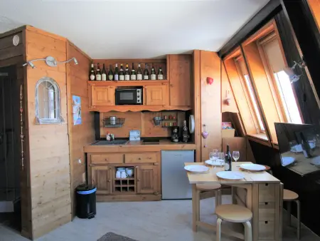 Studio 4 pers avec cheminée, Avoriaz village : photo 7