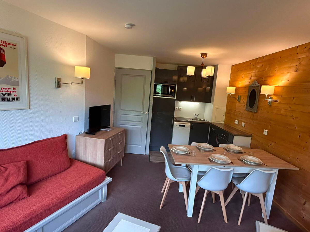 Appartement rénové 6 pers, balcon vue pistes à Avoriaz - Photo 2
