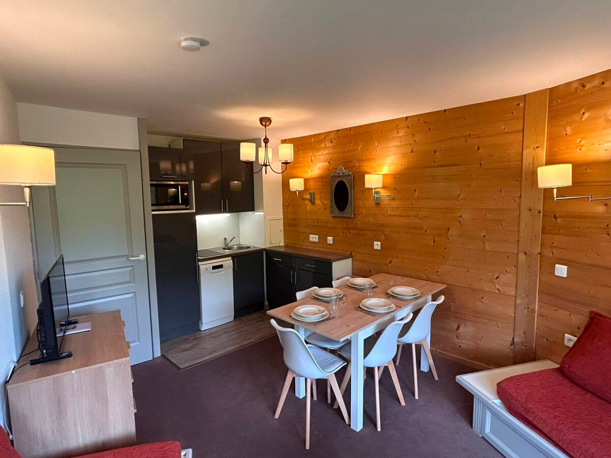 Appartement rénové 6 pers, balcon vue pistes à Avoriaz - Photo 3