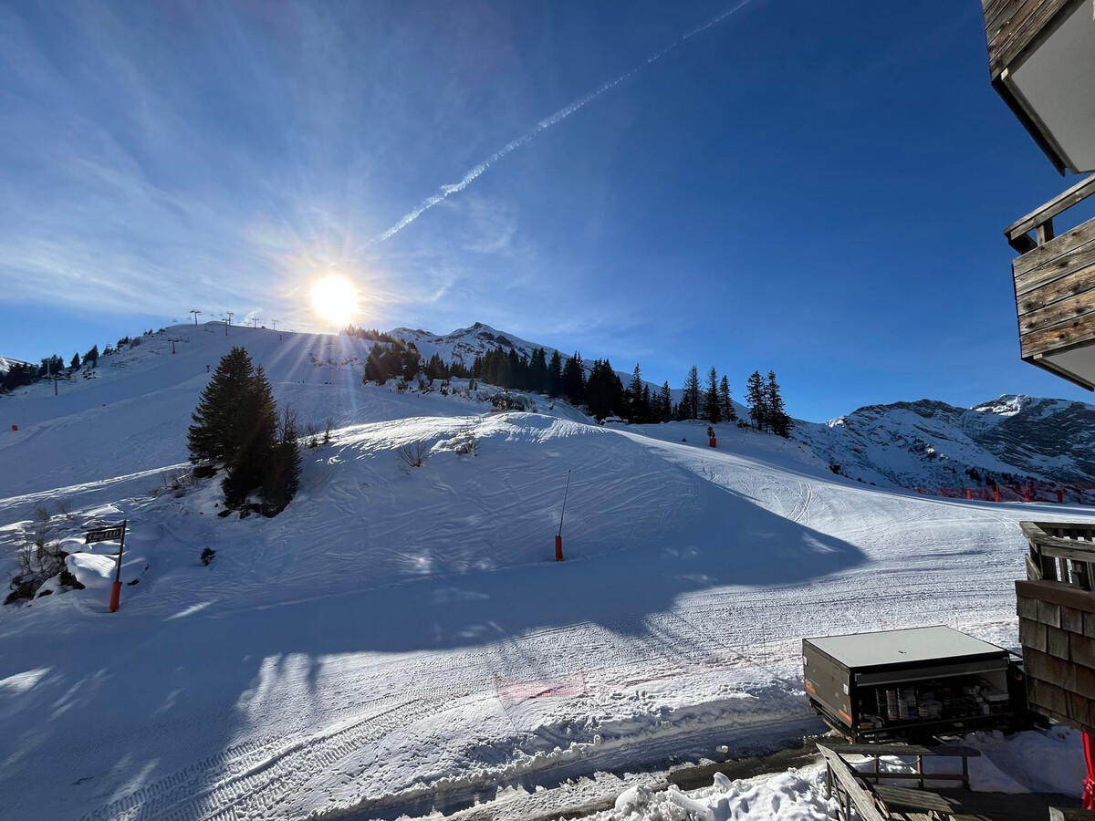 Appartement rénové 6 pers, balcon vue pistes à Avoriaz - Photo 9