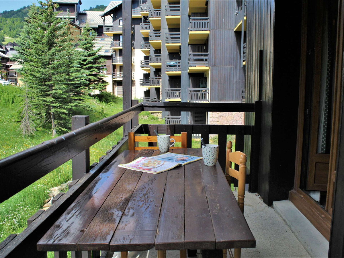 Studio 5 couchages Risoul, balcon sud, casier ski - Photo 19