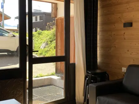 Studio 4 pers à L'Alpe d'Huez, terrasse sud et skis à 280m : photo 5