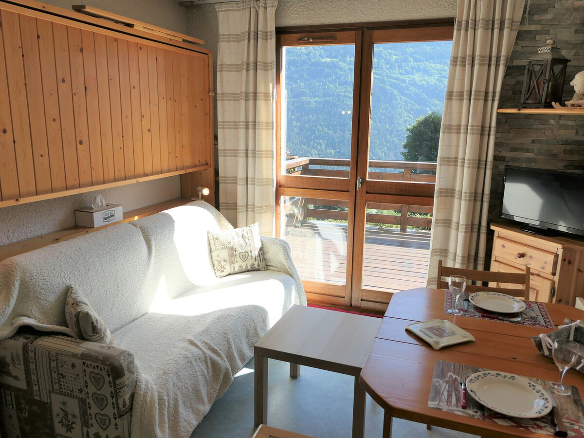 Studio 18 m² terrasse vue Mont-Blanc à Saint-Gervais - Photo 1