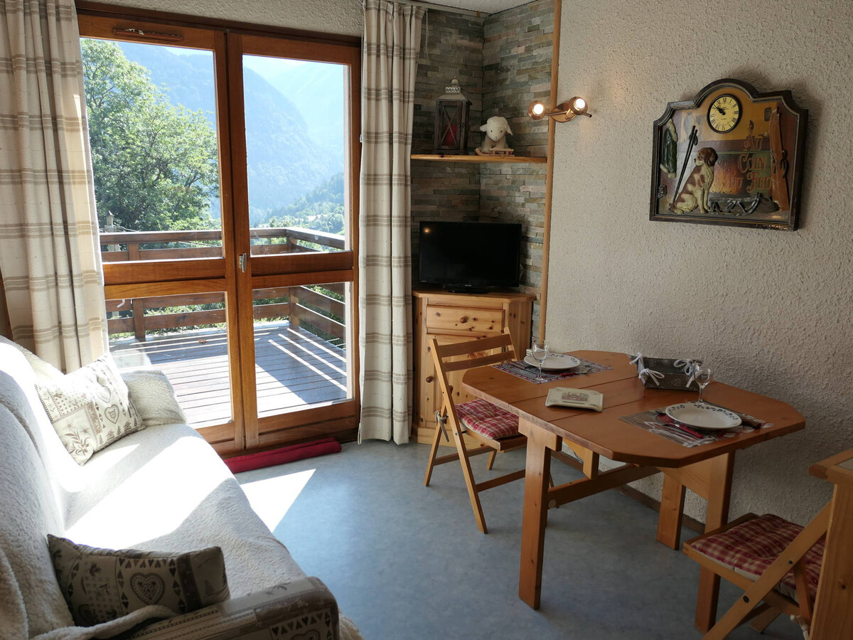 Studio 18 m² terrasse vue Mont-Blanc à Saint-Gervais - Photo 3