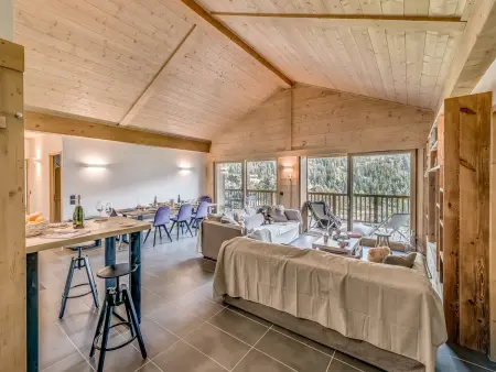 Location appartement à Champagny en Vanoise, Appartement spacieux avec balcon, vue superbe, Wi-Fi, 4 chambres