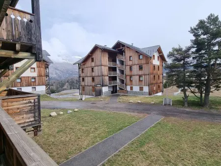 Appart 10 pers, 200m télésiège Le Jas, 3 ch, balcon : photo 7
