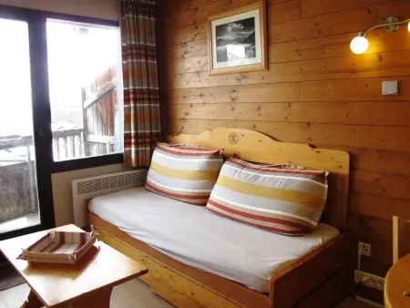 Studio cabine 4 pers. balcon sud à Avoriaz : photo 4