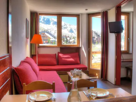 Location appartement à Avoriaz, 2 pièces Sud avec balcon, Avoriaz centre, jusquà 4 personnes