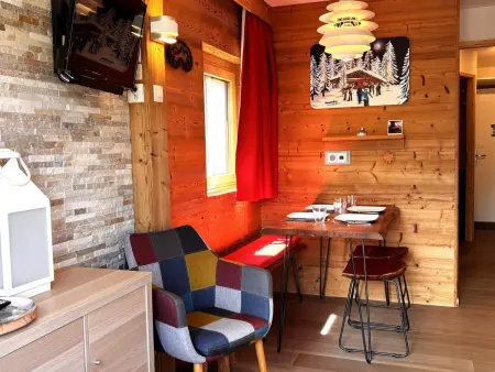 2 pièces rénové balcon vue montagne, 4 pers à Avoriaz : photo 2