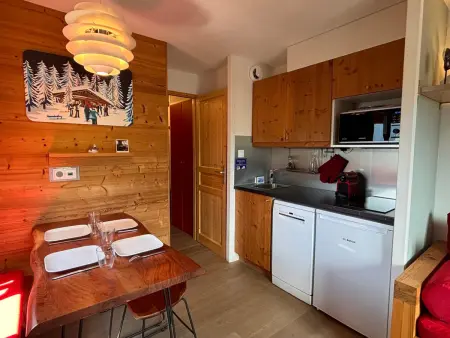 2 pièces rénové balcon vue montagne, 4 pers à Avoriaz : photo 3
