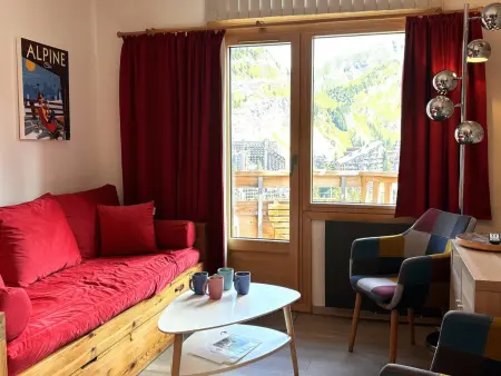 2 pièces rénové balcon vue montagne, 4 pers à Avoriaz : photo 4