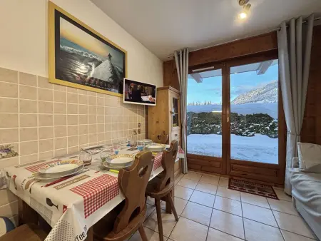 T2 cabine rez-de-chaussée avec parking à Praz-sur-Arly : photo 2